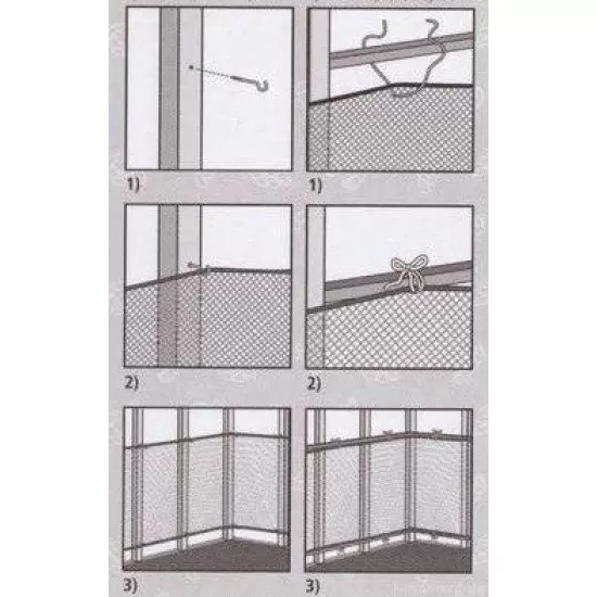Plasa protectie balcon/terasa Reer 71743 Plasa protectie balcon/terasa Reer 71743