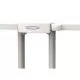 Poarta de siguranta extensibila Noma 62–102 cm metal alb N93361 Poarta de siguranta extensibila Noma 62–102 cm metal alb N93361