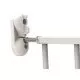 Poarta de siguranta extensibila Noma 62–102 cm metal alb N93361 Poarta de siguranta extensibila Noma 62–102 cm metal alb N93361