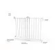 Poarta de siguranta extensibila Noma 62–102 cm metal alb N93361 Poarta de siguranta extensibila Noma 62–102 cm metal alb N93361