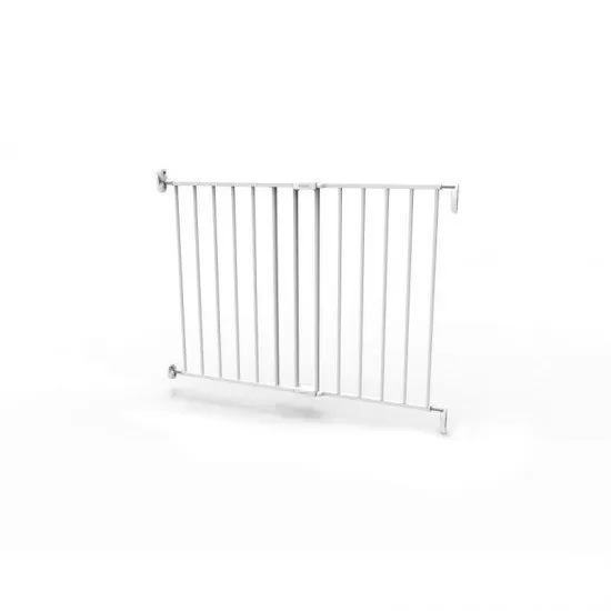 Poarta de siguranta extensibila Noma 62–102 cm metal alb N93361 Poarta de siguranta extensibila Noma 62–102 cm metal alb N93361