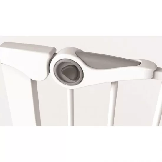 Poarta de siguranta Noma Easy Fit, presiune, 75-82 cm, metal alb, N93439 Poarta de siguranta Noma Easy Fit, presiune, 75-82 cm, metal alb, N93439