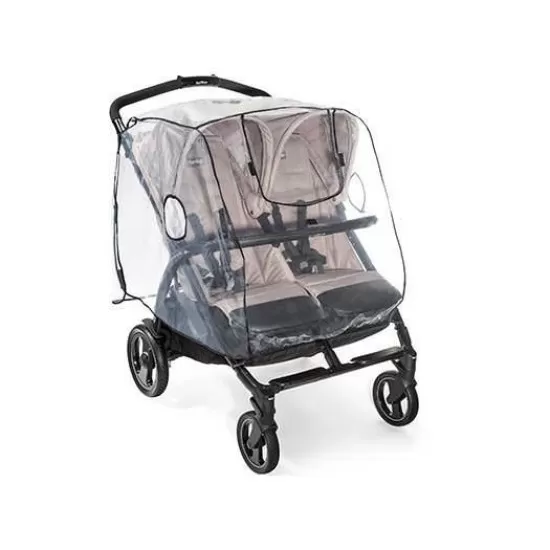Protectie de ploaie pentru carucioare de gemeni RainCover Twin Reer Protectie de ploaie pentru carucioare de gemeni RainCover Twin Reer