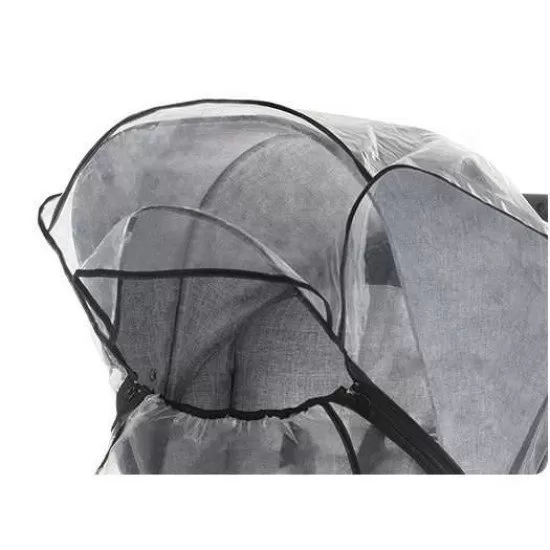 Protectie de ploaie universala cu fermoar pentru carucioare RainCover Classic+ REER 84069 Protectie de ploaie universala cu fermoar pentru carucioare RainCover Classic+ REER 84069