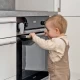 Protectie deschidere usa cuptor, gri, REER