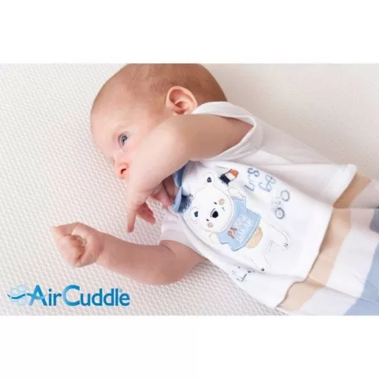 Protectie impermeabila antitranspiratie 3D pentru saltea 60x120 cm AirCuddle Top Safe TS-120 Protectie impermeabila antitranspiratie 3D pentru saltea 60x120 cm AirCuddle Top Safe TS-120