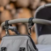 Rucsac multifunctional cu aleza pentru schimbat scutecul bebelusului, din plastic reciclat, Reer Growing Backpack
