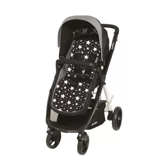 Saltea carucior Comfi-Cush Black and White Stars, 842094 Saltea carucior Comfi-Cush Black and White Stars, 842094