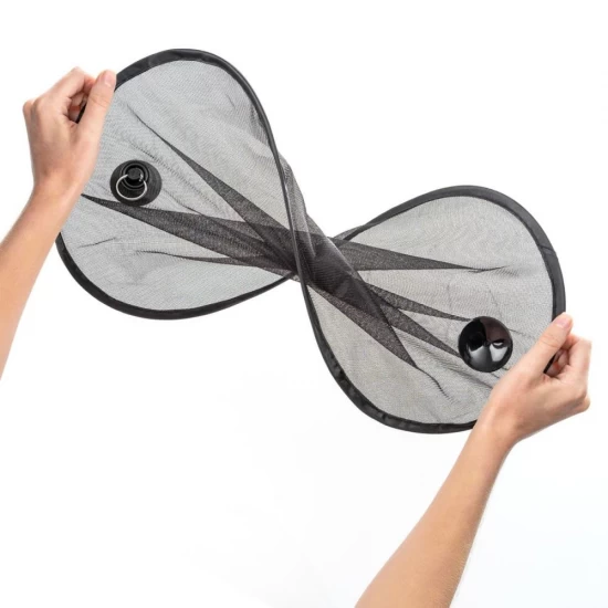 Set 2 parasolare auto pentru copii, pliabila, lipire cu ventuze, 48 x 30,5 cm, Reer