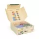 Set 4 culori vopsea organica pentru pictat direct cu palma sau talpa Gruenspecht Set 4 culori vopsea organica pentru pictat direct cu palma sau talpa Gruenspecht