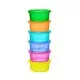 Set 6 boluri cu capac pentru alimente 0+ Nip Set 6 boluri cu capac pentru alimente 0+ Nip
