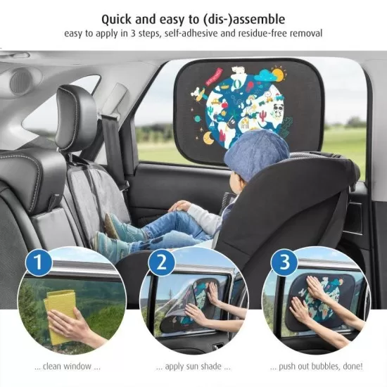 Set parasolare auto TravelKid Sun Reer Set parasolare auto TravelKid Sun Reer
