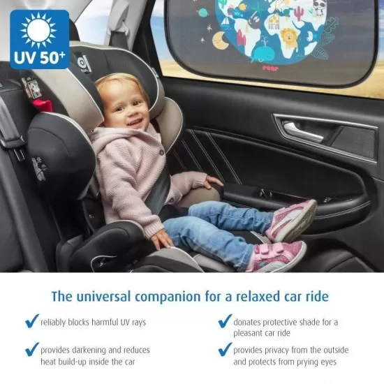Set parasolare auto TravelKid Sun Reer Set parasolare auto TravelKid Sun Reer