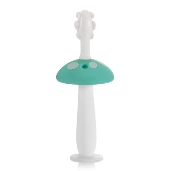 Set periute de dinti din silicon pentru antrenament BabyCare Reer Set periute de dinti din silicon pentru antrenament BabyCare Reer