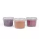 Set Plastilina organica pentru copii, 2 ani+, 3 culori, moale, nelipicioasa, usor de modelat, roz/mov/bej, Grunspecht 680-V1