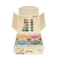 Set 4 culori plastilina organica pentru copii Grunspecht