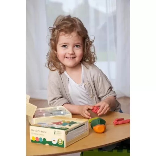 Set 4 culori plastilina organica pentru copii Grunspecht