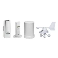 Sistem meteo SmartHome cu masurare temperatura, umiditate, precipitatii si viteza vant, data logger cu comunicare cu smartphone Weatherhub, TFA 31.4005.02