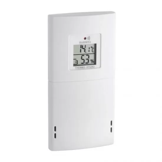 Statie meteo cu transmitator wireless wood TFA 35.1128.08