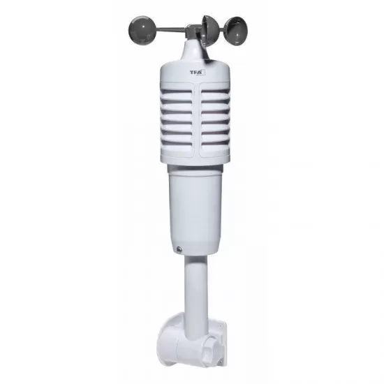 Statie meteo digitala Spring Breeze cu senzor extern wireless de temperatura, umiditate, viteza vant TFA 35.1140.01 Statie meteo digitala Spring Breeze cu senzor extern wireless de temperatura, umiditate, viteza vant TFA 35.1140.01