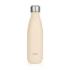 Sticla de baut termoizolanta din otel inoxidabil vidat Colour, 500 ml, bej, Reer 90800 Sticla de baut termoizolanta din otel inoxidabil vidat Colour, 500 ml, bej, Reer 90800