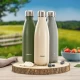 Sticla de baut termoizolanta din otel inoxidabil vidat Colour, 500 ml, bej, Reer 90800 Sticla de baut termoizolanta din otel inoxidabil vidat Colour, 500 ml, bej, Reer 90800