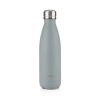 Sticla de baut termoizolanta din otel inoxidabil vidat Colour, 500 ml, gri, Reer
