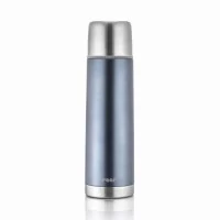 Sticla termos din otel inoxidabil vidat ColourCup, 450 ml, gri, Reer