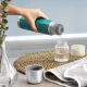 Sticla termos din otel inoxidabil vidat ColourCup, 450 ml, albastru, Reer Sticla termos din otel inoxidabil vidat ColourCup, 450 ml, albastru, Reer