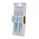 Tacamuri flexibile pentru copii, lingurita si furculita, fara BPA, albastru, 6+ luni, Reer 23033 Tacamuri flexibile pentru copii, lingurita si furculita, fara BPA, albastru, 6+ luni, Reer 23033