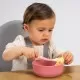 Tacamuri flexibile pentru copii, lingurita si furculita, fara BPA, roz, 6+ luni, Reer 23044 Tacamuri flexibile pentru copii, lingurita si furculita, fara BPA, roz, 6+ luni, Reer 23044
