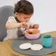 Tacamuri flexibile pentru copii, lingurita si furculita, fara BPA, roz, 6+ luni, Reer 23044 Tacamuri flexibile pentru copii, lingurita si furculita, fara BPA, roz, 6+ luni, Reer 23044