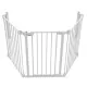 Tarc de siguranta modular cu 3 panouri, metal alb, Noma N94054 Tarc de siguranta modular cu 3 panouri, metal alb, Noma N94054