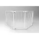 Tarc de siguranta modular cu 3 panouri, metal alb, Noma N94054 Tarc de siguranta modular cu 3 panouri, metal alb, Noma N94054