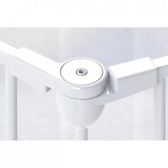 Tarc de siguranta modular cu 3 panouri, metal alb, Noma N94054 Tarc de siguranta modular cu 3 panouri, metal alb, Noma N94054