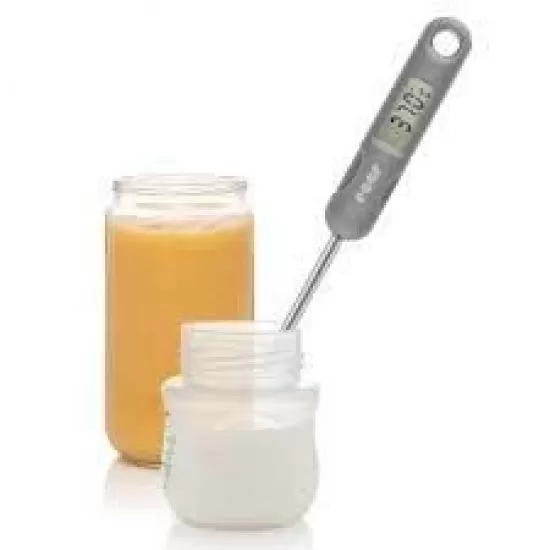 Termometru digital pentru mancarea bebelusilor FoodTemp Reer 21021 Termometru digital pentru mancarea bebelusilor FoodTemp Reer 21021