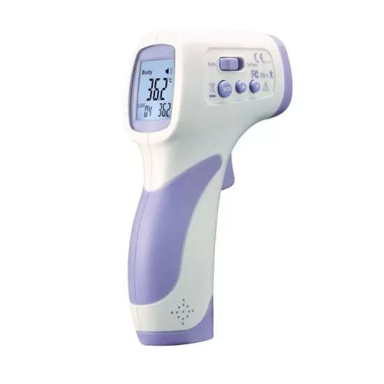 Termometru medical profesional pentru frunte fara contact in infrarosu BodyTemp 478 Termometru medical profesional pentru frunte fara contact in infrarosu BodyTemp 478