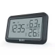 Termometru si higrometru digital de camera, ceas cu alarma, memorie, suport expandabil, negru, AirBi LINE BI1052 Termometru si higrometru digital de camera, ceas cu alarma, memorie, suport expandabil, negru, AirBi LINE BI1052