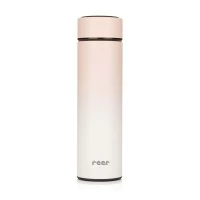 Termos din otel inoxidabil vidat ColourDesign, 450 ml, roz, Reer