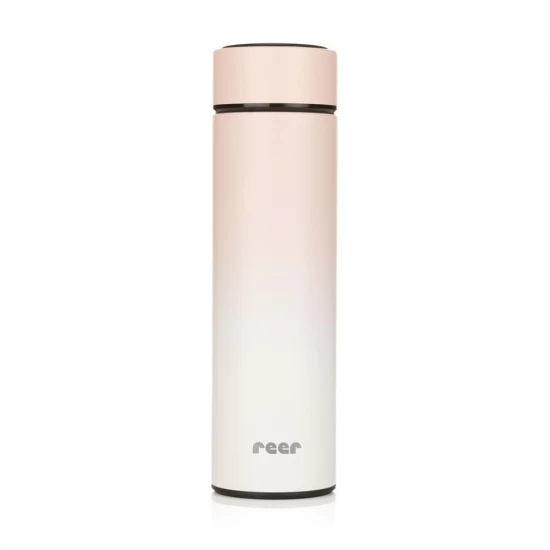 Termos din otel inoxidabil vidat ColourDesign, 450 ml, roz, Reer Termos din otel inoxidabil vidat ColourDesign, 450 ml, roz, Reer