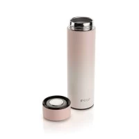 Termos din otel inoxidabil vidat ColourDesign, 450 ml, roz, Reer