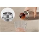 Termos din otel inoxidabil, potrivit pentru bebelusi, mentine apa calda 12 ore, Reer, 450 ml, fara BPA