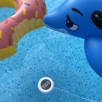Transmitator wireless pentru temperatura si umiditate, cu senzor extern pentru temperatura apei din piscina, WeatherHub TFA 30.3310.02