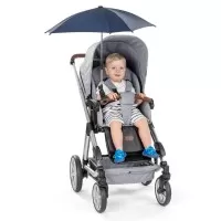 Umbreluta de soare ajustabila cu protectie solara UV 50+ pentru carucior bebelusi Reer ShineSafe Blue