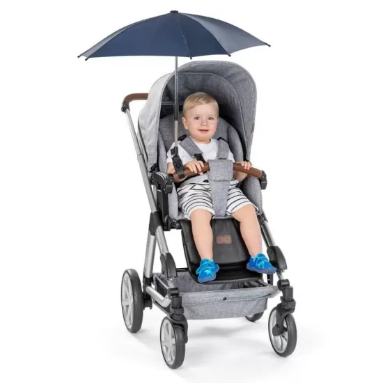 Umbreluta de soare ajustabila cu protectie solara UV 50+ pentru carucior bebelusi Reer ShineSafe Blue Umbreluta de soare ajustabila cu protectie solara UV 50+ pentru carucior bebelusi Reer ShineSafe Blue