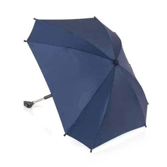 Umbreluta de soare ajustabila cu protectie solara UV 50+ pentru carucior bebelusi Reer ShineSafe Blue Umbreluta de soare ajustabila cu protectie solara UV 50+ pentru carucior bebelusi Reer ShineSafe Blue