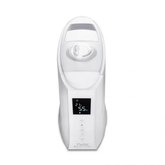 Umidificator cu ionizare si difuzor arome Twin alb Airbi BI3222 Umidificator cu ionizare si difuzor arome Twin alb Airbi BI3222