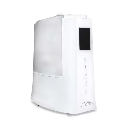 Umidificator cu ionizare si difuzor arome Twin alb Airbi BI3222 Umidificator cu ionizare si difuzor arome Twin alb Airbi BI3222