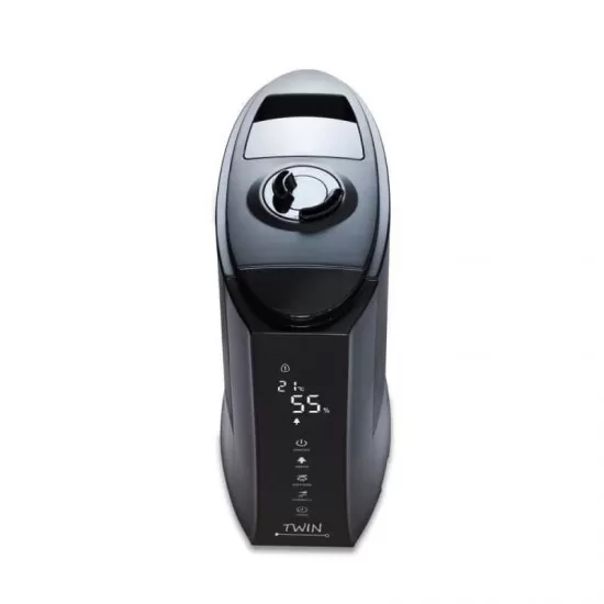 Umidificator cu ionizare si difuzor arome TWIN negru, Airbi BI3221 Umidificator cu ionizare si difuzor arome TWIN negru, Airbi BI3221