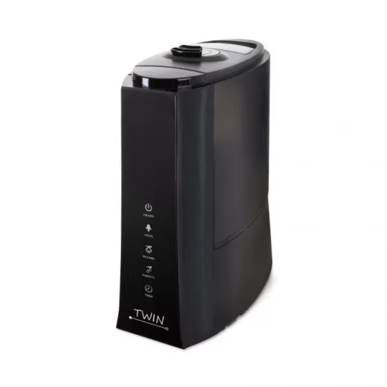 Umidificator cu ionizare si difuzor arome TWIN negru, Airbi BI3221 Umidificator cu ionizare si difuzor arome TWIN negru, Airbi BI3221